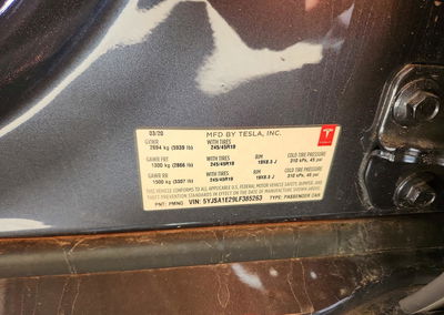 2020 Tesla Model S, daño Frontal, Copart lote 66234876, foto 13 de 13