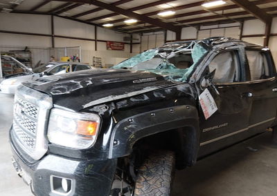 2019 Gmc Sierra 2500hd Denali, Rollover damage, Iaai lot 44895258, photo 16 of 17