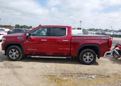 2021 Gmc Sierra 1500 4wd  Short Box Slt, daño Granizo, Iaai lote 45490143, foto 14 de 21