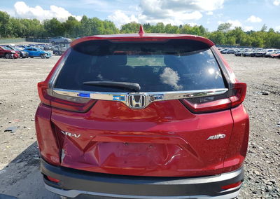 2021 Honda Cr-v Ex, Rear End damage, Copart lot 66360506, photo 6 of 13