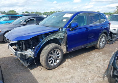 2023 Honda Cr-v Ex-l Awd, Front End damage, Iaai lot 45823198, photo 2 of 18