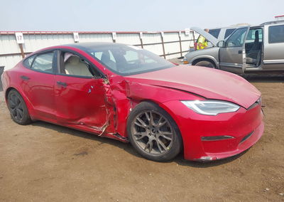2022 Tesla Model S Dual Motor All-wheel Drive, uszkodzenie: Prawy bok, Iaai lot 45839113, zdjęcie 14 z 19
