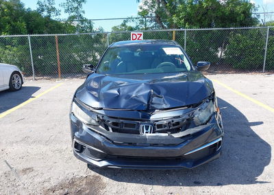 2020 Honda Civic Lx, daño Frontal, Iaai lote 45138228, foto 12 de 18
