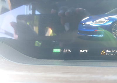 2021 Tesla Model S Long Range Dual Motor All-wheel Drive, uszkodzenie: Lewy tył, Iaai lot 45735736, zdjęcie 17 z 20