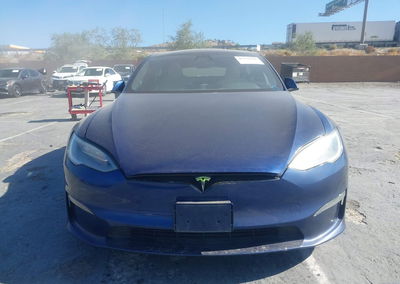 2021 Tesla Model S Long Range Dual Motor All-wheel Drive, uszkodzenie: Lewy tył, Iaai lot 45735736, zdjęcie 12 z 20