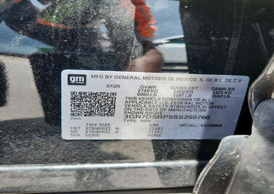 2025 Chevrolet Equinox Rs, daño Vandalismo, Copart lote 59877146, foto 12 de 12