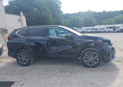 2021 Honda Cr-v Awd Ex, daño Frontal derecho, Iaai lote 45652954, foto 14 de 17