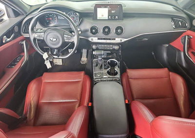 2021 Kia Stinger Gt-line, Minor Dents/Scratches damage, Copart lot 65540606, photo 8 of 12