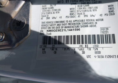 2020 Ford Transit Connect Xl Passenger, пошкодження: Normal Wear & Tear, Iaai лот 45368315, фото 9 з 17