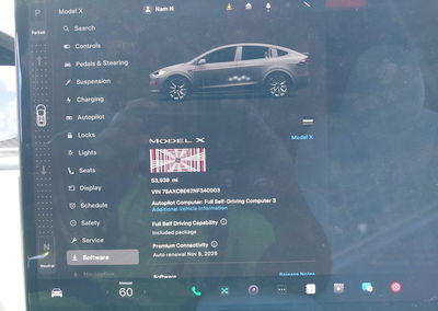 2022 Tesla Model X Plaid Tri Motor All-wheel Drive, Right Front damage, Iaai lot 44752124, photo 7 of 19