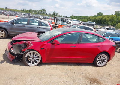 2023 Tesla Model 3 Long Range Dual Motor All-wheel Drive, daño Frontal, Iaai lote 45718112, foto 12 de 14