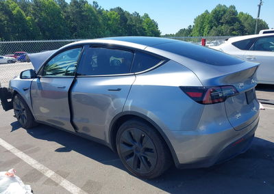 2025 Tesla Model Y Long Range Dual Motor All-wheel Drive, Front End damage, Iaai lot 45280708, photo 13 of 15