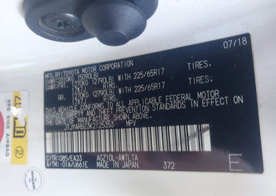 2019 Lexus Nx 300, daño Frontal, Iaai lote 45904203, foto 9 de 16