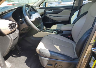 2020 Hyundai Santa Fe Limited, daño Frontal, Copart lote 54867636, foto 7 de 15