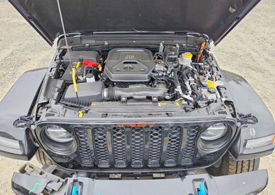 2021 Jeep Wrangler Unlimited Sahara 4xe, daño Frontal, Copart lote 67126706, foto 12 de 13