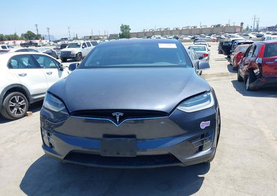 2019 Tesla Model X 100d/75d/long Range, uszkodzenie: Lewy tył, Iaai lot 45799062, zdjęcie 11 z 15