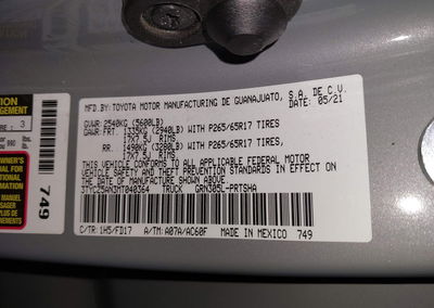 2021 Toyota Tacoma Trd Sport, uszkodzenie: Przód, Iaai lot 45493476, zdjęcie 9 z 18