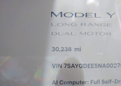 2022 Tesla Model Y Long Range Dual Motor All-wheel Drive, Right Side damage, Iaai lot 45143214, photo 15 of 16