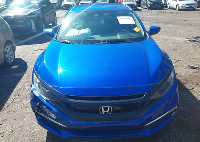 2020 Honda Civic Lx, daño Frontal derecho, Iaai lote 45359098, foto 12 de 16