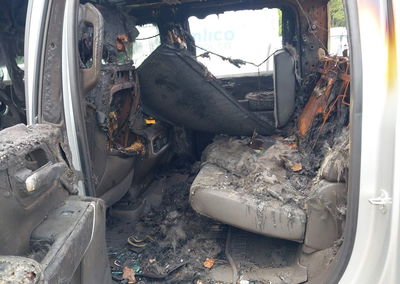 2021 Gmc Sierra 3500hd 4wd  Standard Bed Denali, пошкодження: Interior Burn, Iaai лот 45811569, фото 7 з 12