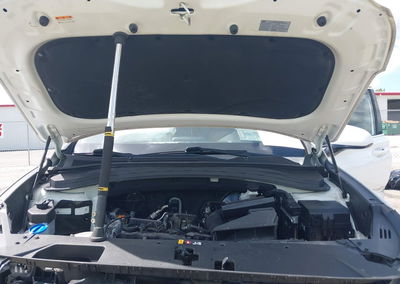 2019 Hyundai Santa Fe Sel Plus, Front End damage, Iaai lot 45977137, photo 10 of 16