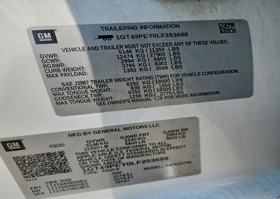 2020 Gmc Sierra K2500 At4, пошкодження: Передня частина, Copart лот 63464246, фото 12 з 14