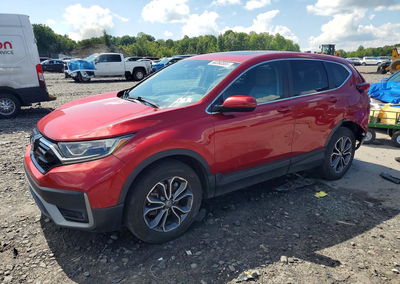 2021 Honda Cr-v Ex, daño Trasero, Copart lote 66360506