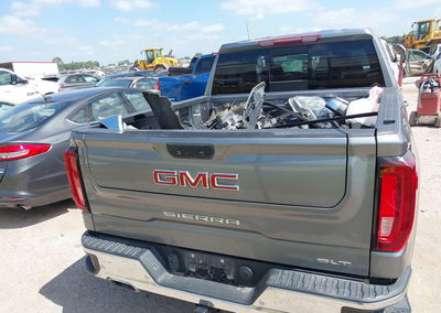 2021 Gmc Sierra 1500 4wd  Short Box Slt, daño Frontal, Iaai lote 45380444, foto 15 de 15
