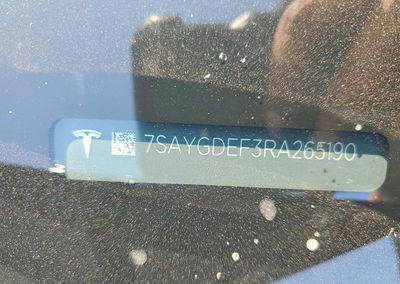 2024 Tesla Model Y, Front End damage, Copart lot 62465156, photo 12 of 13