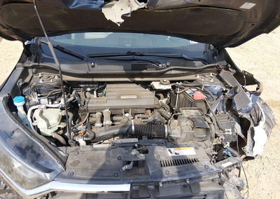 2019 Honda Cr-v Ex-l, Front End damage, Iaai lot 45476487, photo 10 of 17