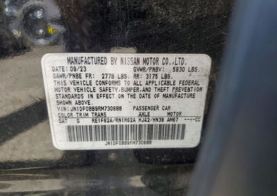 2024 Nissan Ariya Evolve+ E-4orce, uszkodzenie: Przód, Copart lot 64974566, zdjęcie 13 z 13