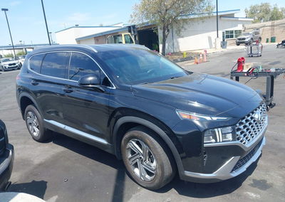 2021 Hyundai Santa Fe Sel, пошкодження: Лівий перед, Iaai лот 45801657, фото 13 з 16