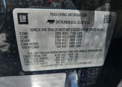 2020 Gmc Sierra K1500 Slt, пошкодження: Задня частина, Copart лот 66733746, фото 12 з 12