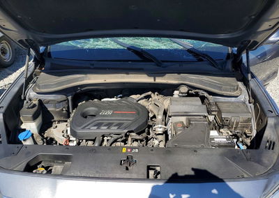 2019 Hyundai Santa Fe Ultimate 2.0t, uszkodzenie: Bok, Copart lot 61885736, zdjęcie 12 z 13