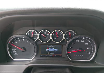 2021 Chevrolet Silverado 1500 4wd  Short Bed Lt, daño Granizo, Iaai lote 45520945, foto 7 de 16