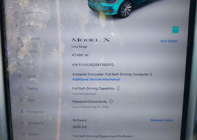 2019 Tesla Model X 100d/75d/long Range, uszkodzenie: Lewy tył, Iaai lot 45799062, zdjęcie 7 z 15