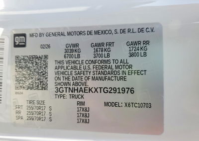 2026 Gmc Sierra C1500, daño Frontal, Copart lote 53416956, foto 12 de 14