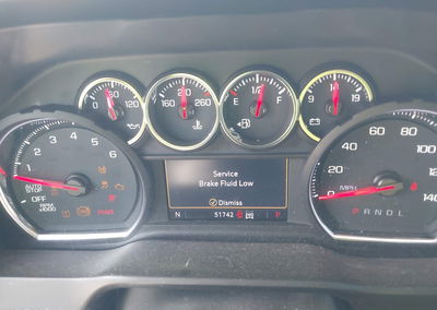2019 Chevrolet Silverado 1500 Lt, пошкодження: Лівий перед, Iaai лот 45655538, фото 7 з 19