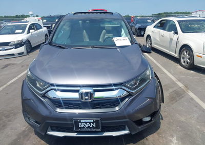 2019 Honda Cr-v Ex, Rollover damage, Iaai lot 45527863, photo 12 of 16