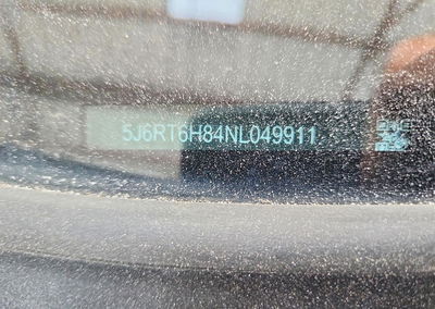2022 Honda Cr-v Exl, Rollover damage, Copart lot 68786516, photo 12 of 12