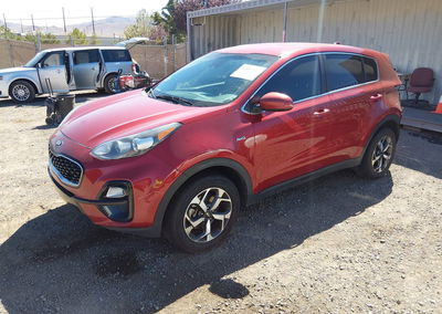 2020 Kia Sportage Lx, пошкодження: Задня частина, Iaai лот 45487177, фото 2 з 15