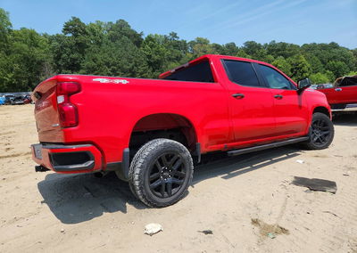 2022 Chevrolet Silverado K1500 Custom, пошкодження: Передня частина, Copart лот 61186036, фото 3 з 14