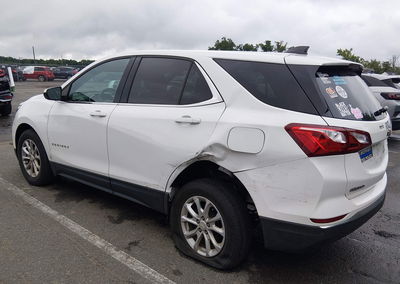 2020 Chevrolet Equinox Awd Lt 1.5l Turbo, Left Rear damage, Iaai lot 45897444, photo 6 of 16