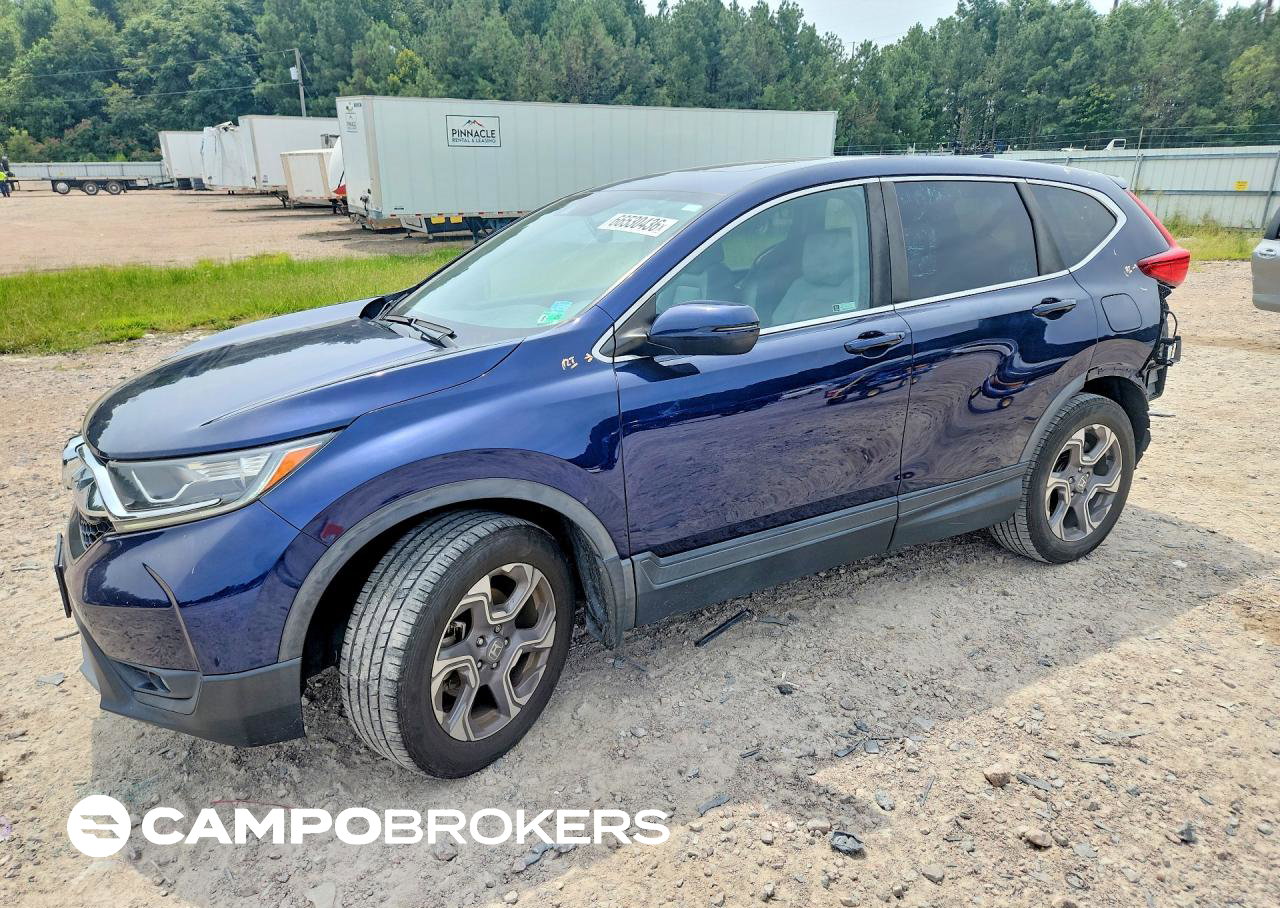 2019 Honda Cr-v Exl, uszkodzenie: Tył, Copart lot 66530436