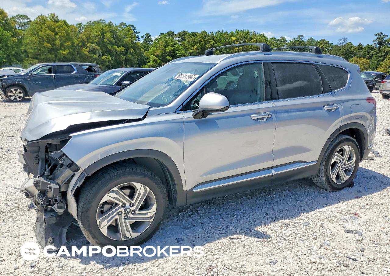 2022 Hyundai Santa Fe Sel, daño Frontal, Copart lote 65697696