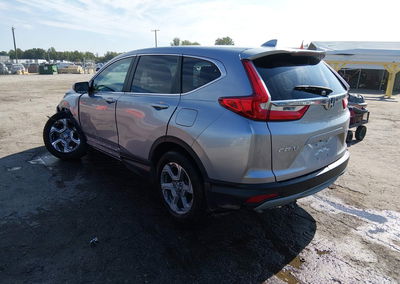 2019 Honda Cr-v Ex-l, daño Frontal izquierdo, Iaai lote 45965901, foto 3 de 20