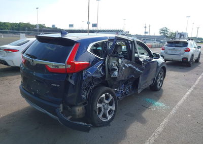 2019 Honda Cr-v Ex, daño Lateral derecho, Iaai lote 45898840, foto 4 de 16