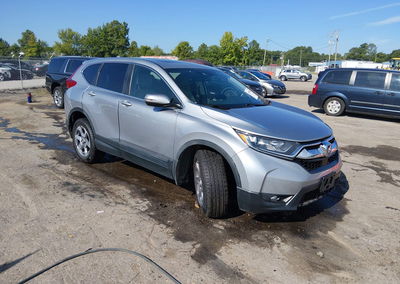 2019 Honda Cr-v Ex-l, Left Front damage, Iaai lot 45965901