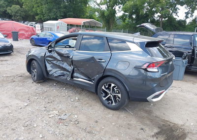 2024 Kia Sportage Ex, Left Side damage, Iaai lot 45528003, photo 3 of 16