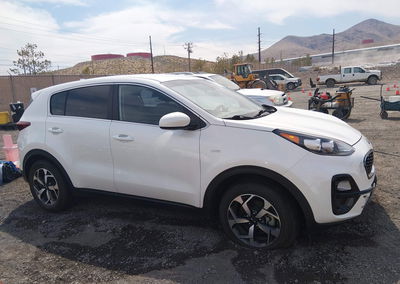 2021 Kia Sportage Lx, Left Front damage, Iaai lot 45857239, photo 13 of 16